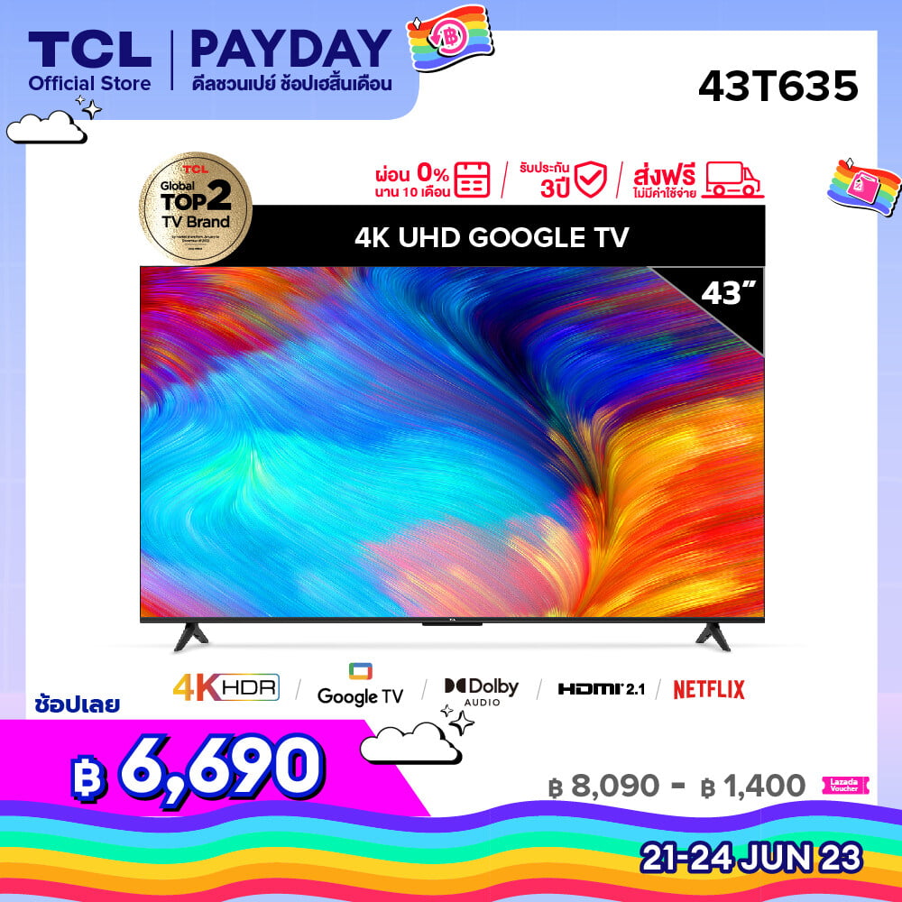 TCL 43T635