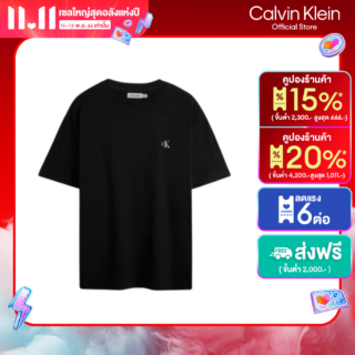 Men's Tops Tees Relaxed Fit Calvin Klein T Shirts Black