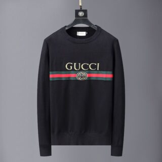 Men's classic loose casual letter versatile trendy brand crew neck sweater