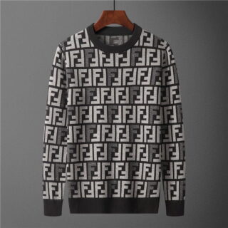 Men's jacquard beauty head high end casual cashmere knitted sweater
