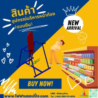 อุปกรณ์บริหารหน้าท้อง (แบบยืน)