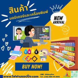 มอนิเตอร์และเครื่องพิมพ์