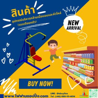 อุปกรณ์บริหารกล้ามเนื้อแขนและหัวไหล่ (แบบดึงยกตัว)