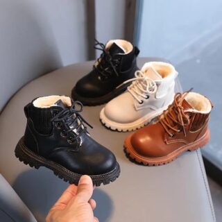 Kids tide boots autumn winter warm