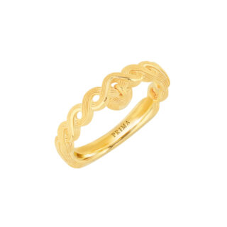 Prima แหวนทองคำ 999 Heart Collection