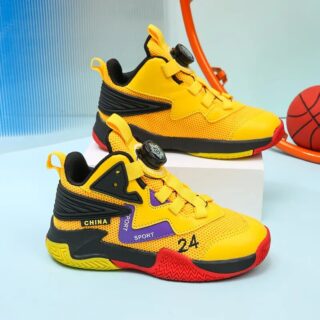 รองเท้าผ้าใบบาสเก็ตบอลเด็ก