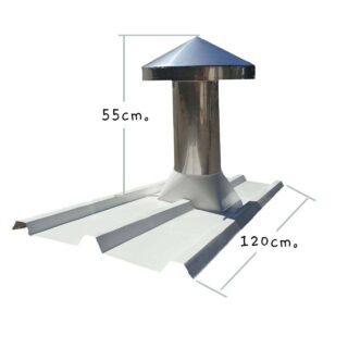 ปล่องท่อหมวกจีนแสตนเลส