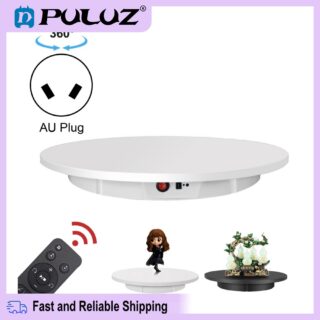 เครื่องเล่นแผ่นเสียงที่วางแสดงหมุนได้