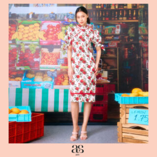Asv pomegranate print dress