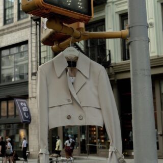 Holmes blazer in beige