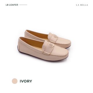 La bella lb loafer ivory shoes