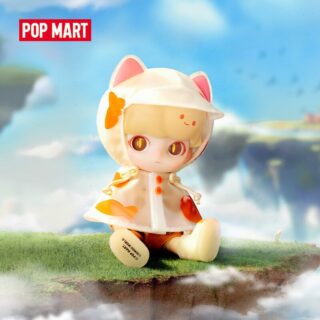 Pop mart dimo raincoat cat action figure blind box