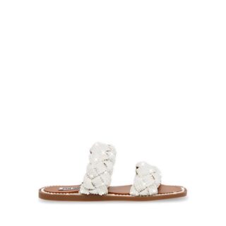 Steve madden newbie p womens sandals bone