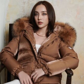 Wool mars fur down women