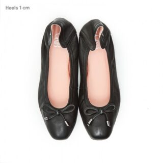 รองเท้าหนังแกะแท้ส้นสูง