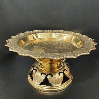 พานโตกโบราณขาฉลุ