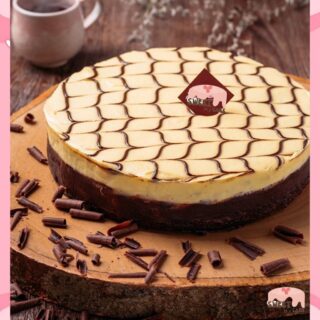 เค้กช็อกโกแลต ผสมกล้วยหอมสอดไส้ด้วยครีมช็อกโกแลต