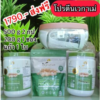 เวกาเม่โปรตีนถั่วลันเตาสีทอง