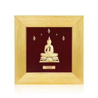 แผ่นภาพฉลุทองคำพระพุทธโสธร